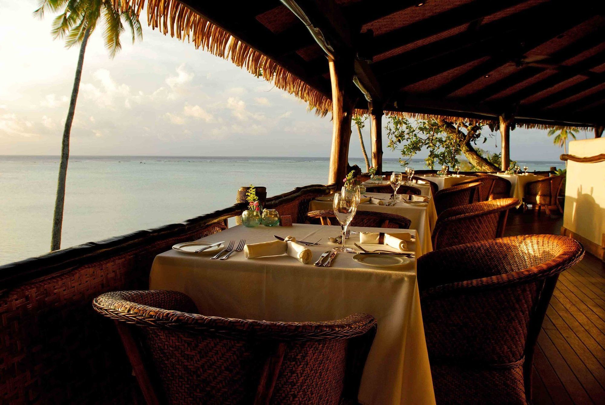 Pacific Resort Aitutaki - Adults Only Arutanga 餐厅 照片
